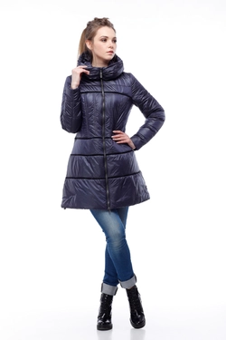 Женское пальто Василиса (темно-синий)