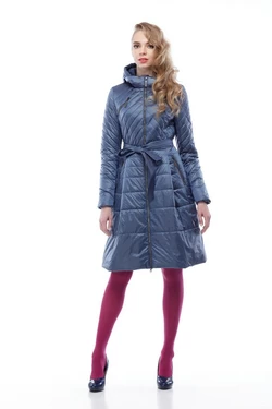 Женское пальто Аврора (серо-голубой)