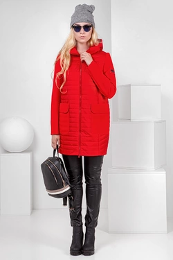 Женское пальто Джессика (ярко-красный)