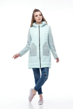 Женское пальто Эрика (мята) Женское пальто Эрика (мята)