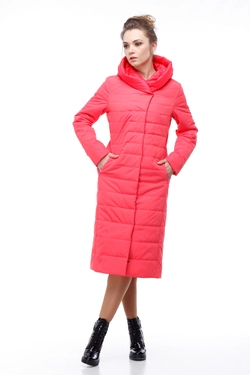 Женское демисезонное пальто Сима (коралл) Женское демисезонное пальто Сима (коралл)
