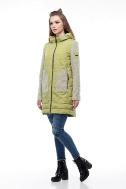Женское пальто Эрика (лайм) Женское пальто Эрика (лайм)