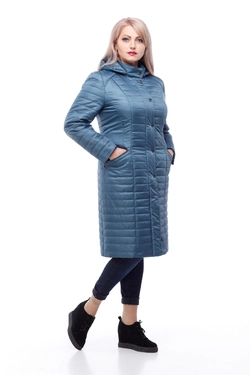 Женское пальто Софи 2 (серо-синий)