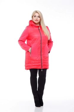 Женское демисезонное пальто Эрика (коралл) Женское демисезонное пальто Эрика (коралл)