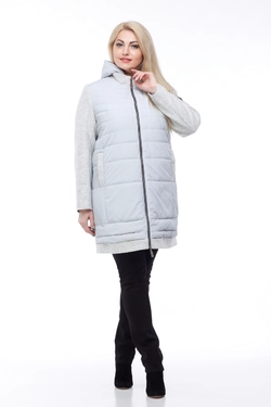 Женское пальто Эмма (жемчужно-серый) Женское пальто Эмма (жемчужно-серый)