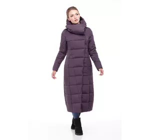 Женское зимнее пальто Комильфо (амарантовый)