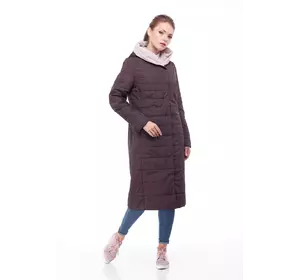 Женское демисезонное пальто Сима (шоколад)