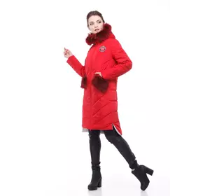 Зимнее пальто Монтана (енот+клапан) Зимнее пальто Монтана (енот+клапан)