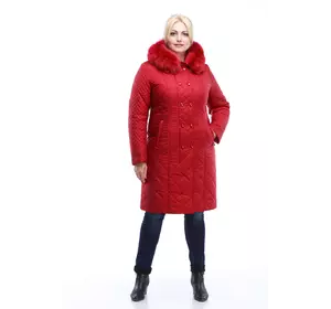 Женское зимнее пальто Аннет Зима (темно-красный) Женское зимнее пальто Аннет Зима (темно-красный)