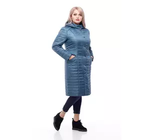 Женское пальто Софи 2 (серо-синий)