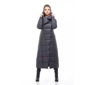 Женское зимнее пальто Комильфо (графит) Женское зимнее пальто Комильфо (графит)