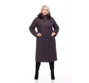 Женское зимнее пальто Софи (шоколад) Женское зимнее пальто Софи (шоколад)