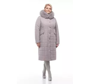 Женское зимнее пальто Софи (сиренево-дымчатый) Женское зимнее пальто Софи (сиренево-дымчатый)